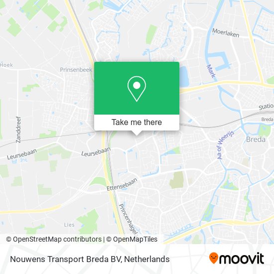 Nouwens Transport Breda BV Karte