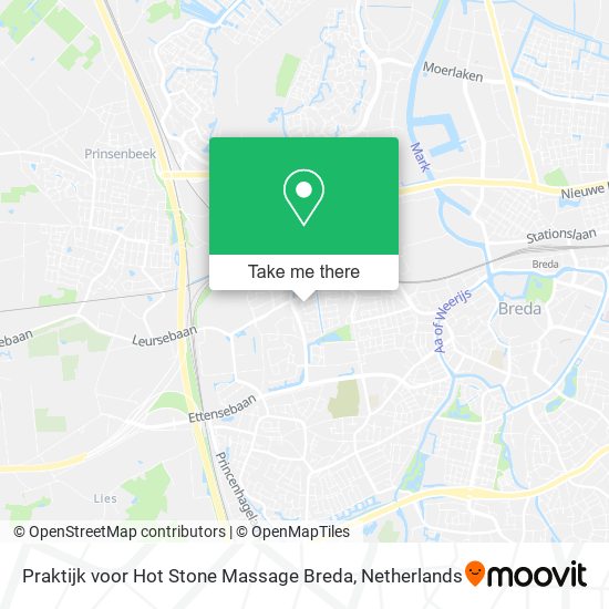 Praktijk voor Hot Stone Massage Breda Karte