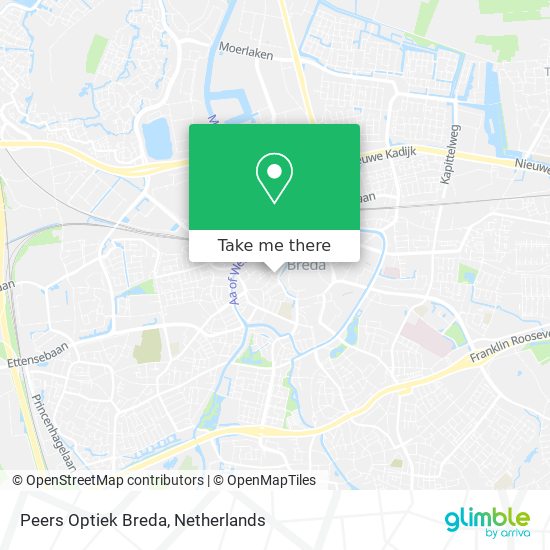 Peers Optiek Breda map