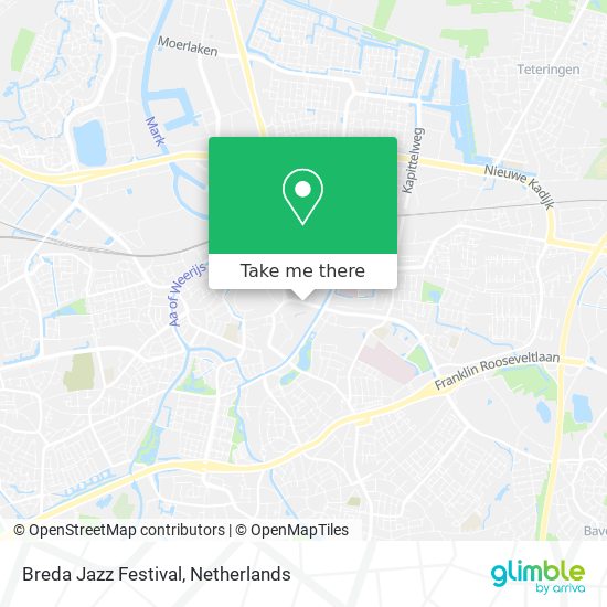 Breda Jazz Festival map