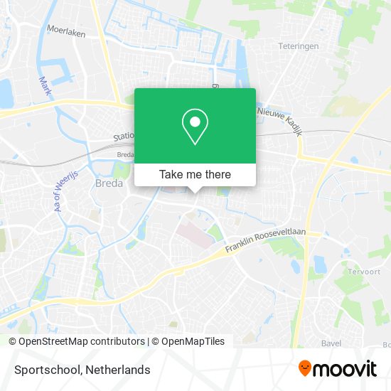 Sportschool map