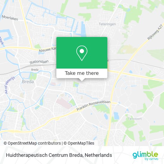 Huidtherapeutisch Centrum Breda Karte