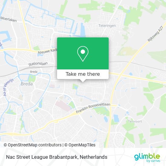 Nac Street League Brabantpark map