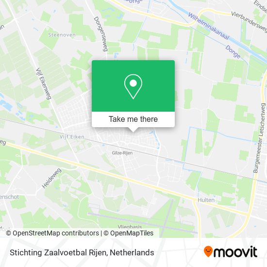 Stichting Zaalvoetbal Rijen Karte