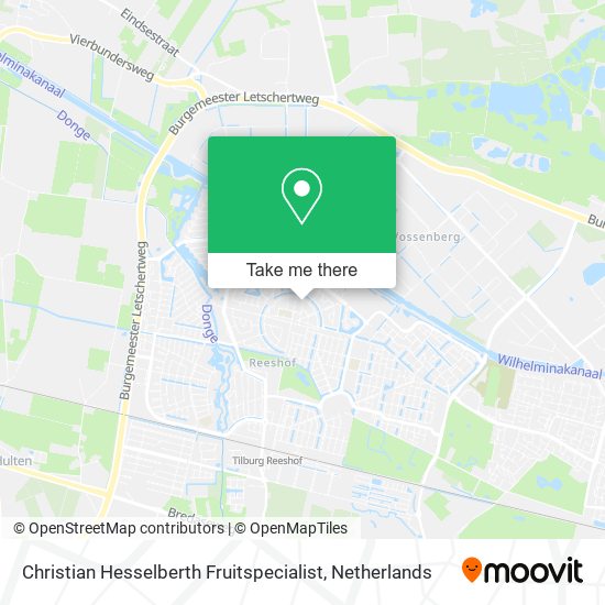 Christian Hesselberth Fruitspecialist map