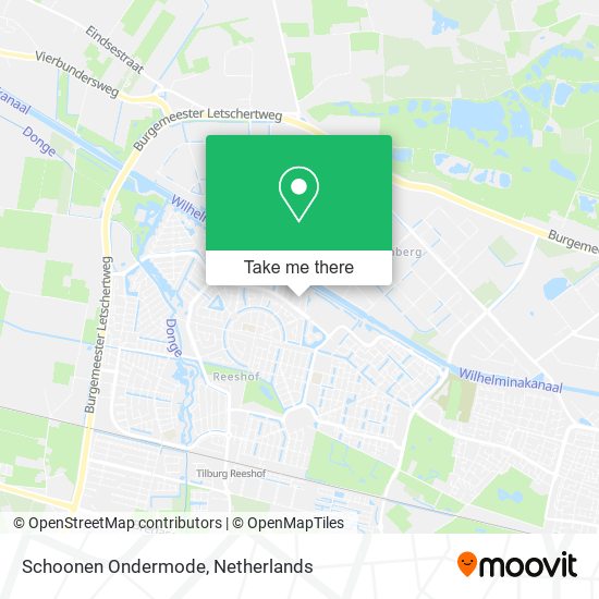 Schoonen Ondermode map