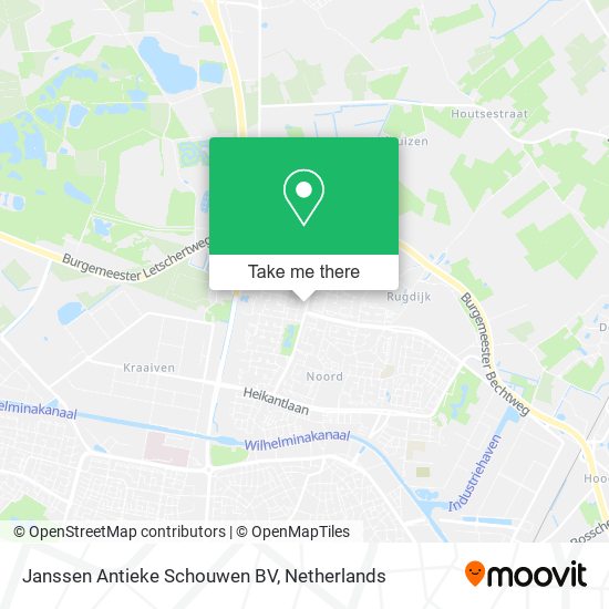 Janssen Antieke Schouwen BV Karte