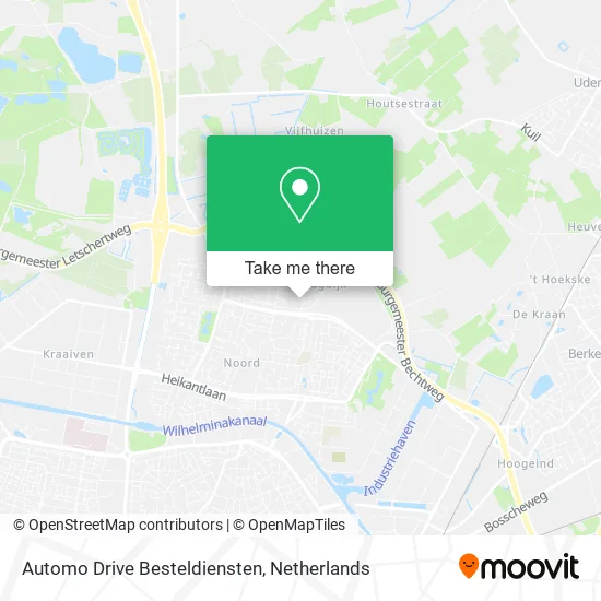 Automo Drive Besteldiensten map