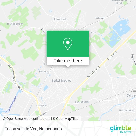 Tessa van de Ven map