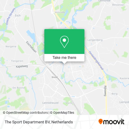 The Sport Department BV map