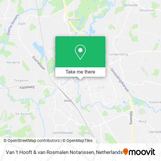 Van ’t Hooft & van Rosmalen Notarissen Karte