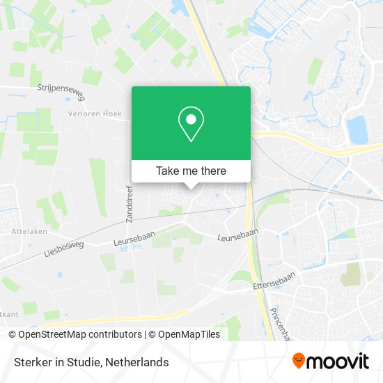 Sterker in Studie map