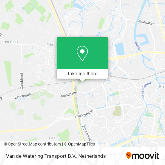 Van de Watering Transport B.V. map