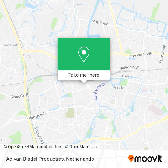 Ad van Bladel Producties map