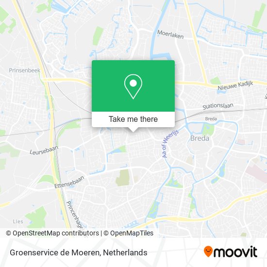 Groenservice de Moeren map