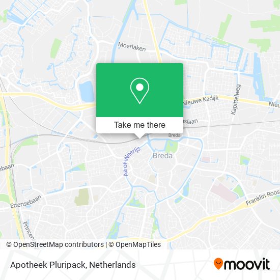 Apotheek Pluripack map