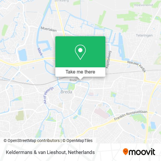 Keldermans & van Lieshout map