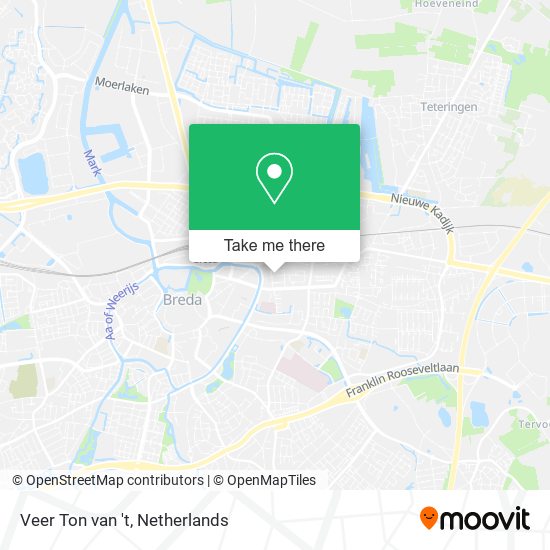 Veer Ton van 't map