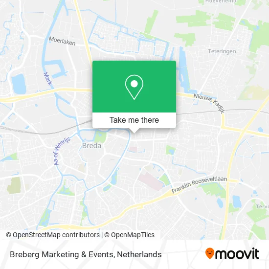Breberg Marketing & Events map