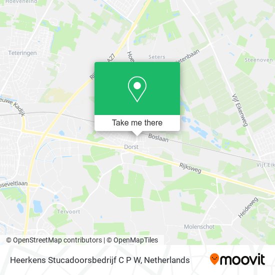 Heerkens Stucadoorsbedrijf C P W map