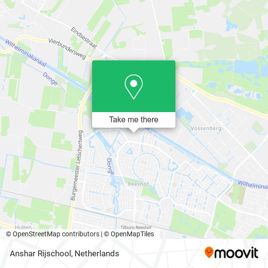 Anshar Rijschool map