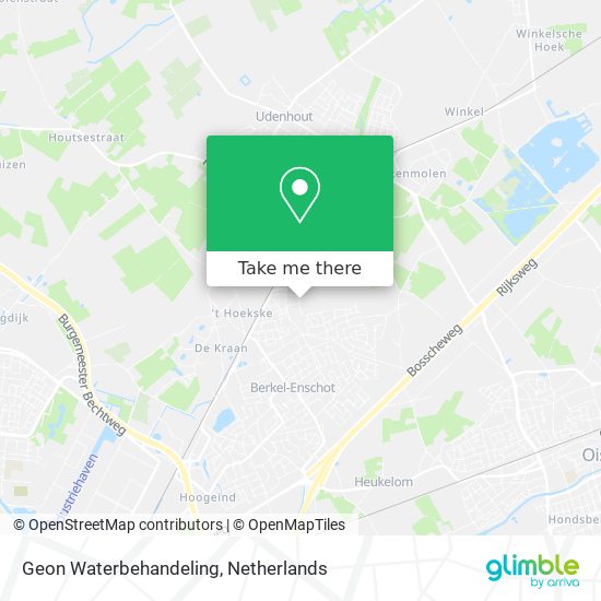 Geon Waterbehandeling map