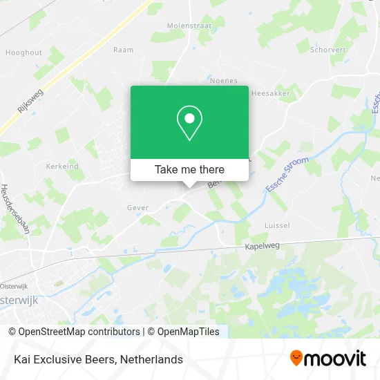 Kai Exclusive Beers map