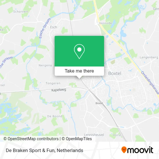 De Braken Sport & Fun map