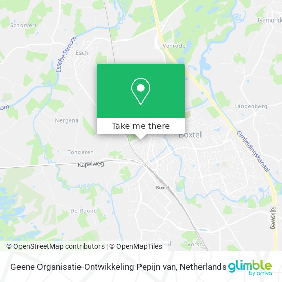 Geene Organisatie-Ontwikkeling Pepijn van map