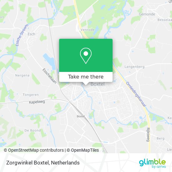 Zorgwinkel Boxtel Karte