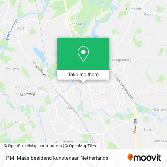 P.M. Maas beeldend kunstenaar map