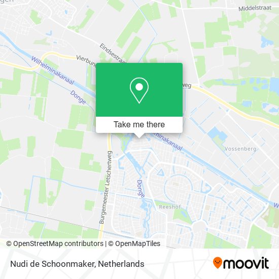 Nudi de Schoonmaker map
