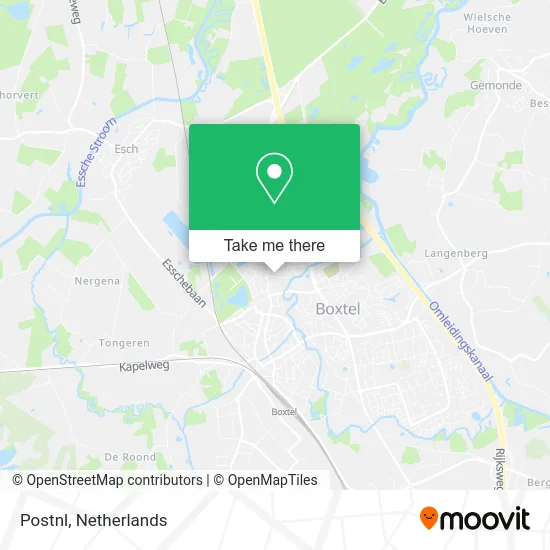 Postnl map