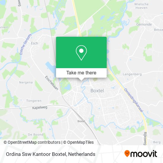 Ordina Ssw Kantoor Boxtel Karte