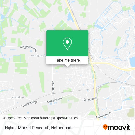 Nijholt Market Research map