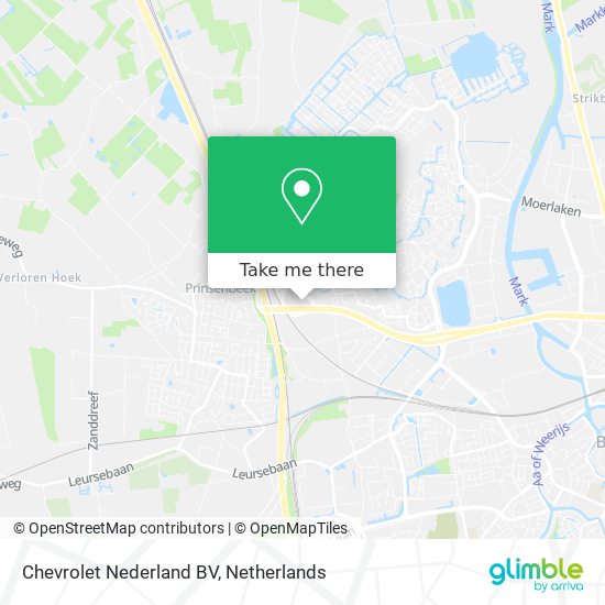 Chevrolet Nederland BV Karte