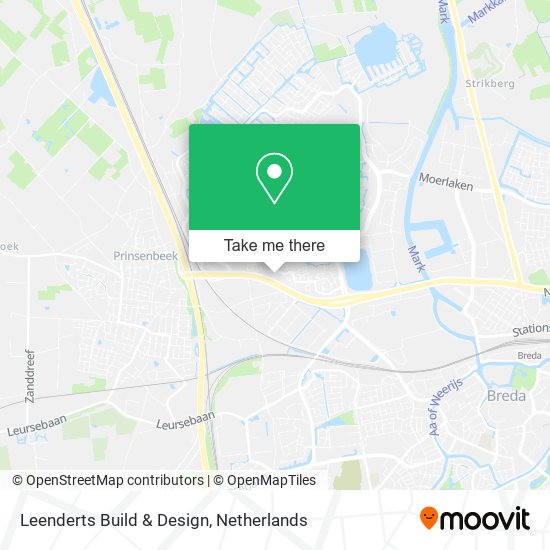 Leenderts Build & Design map