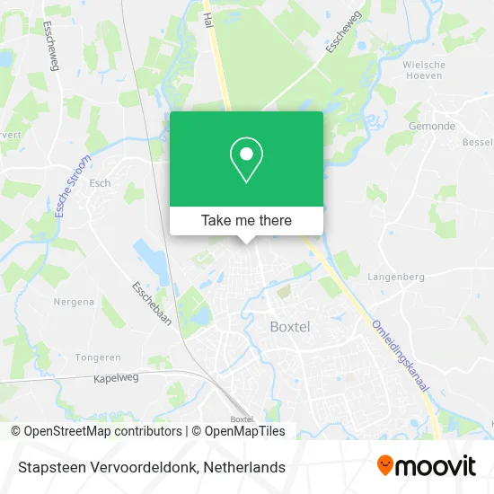 Stapsteen Vervoordeldonk map