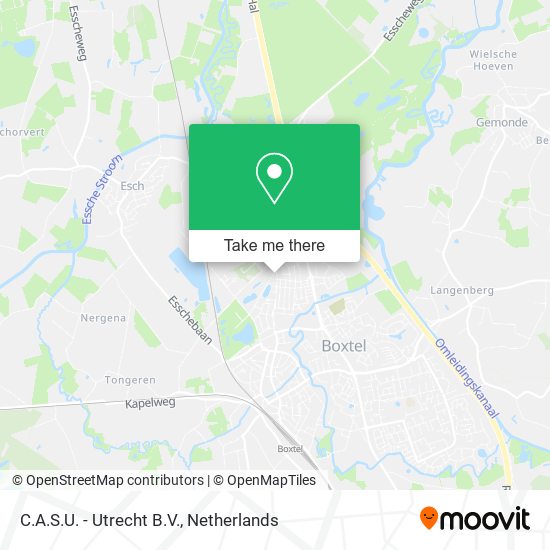 C.A.S.U. - Utrecht B.V. map