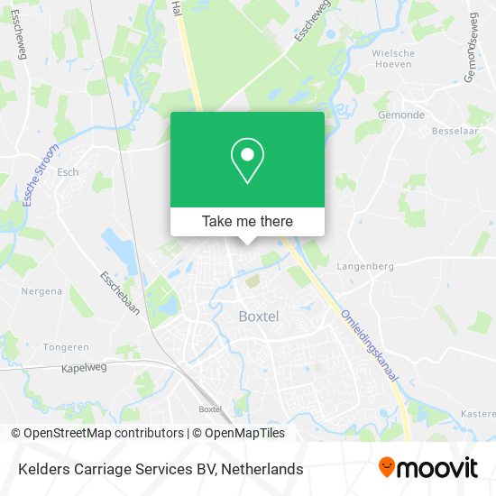 Kelders Carriage Services BV map