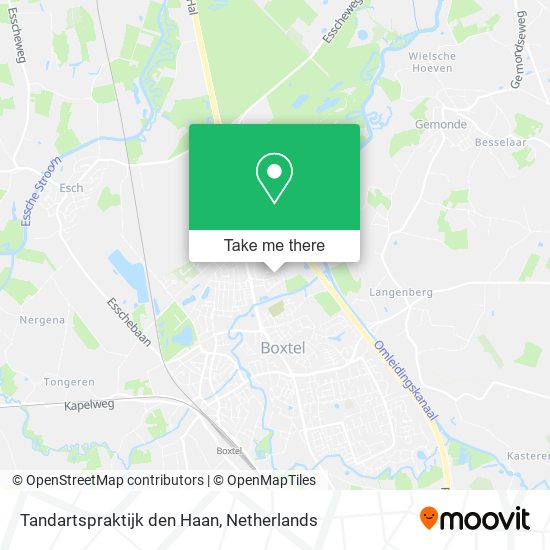 Tandartspraktijk den Haan map