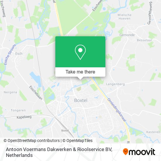 Antoon Voermans Dakwerken & Rioolservice BV map