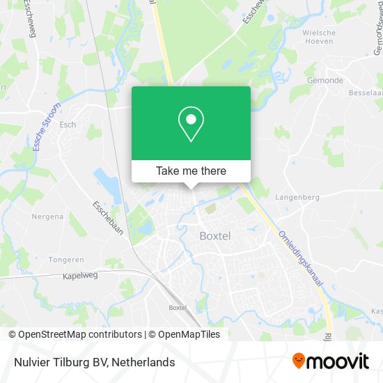 Nulvier Tilburg BV Karte