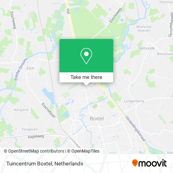 Tuincentrum Boxtel map