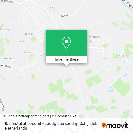 Ibs Installatiebedrijf - Loodgietersbedrijf Schijndel map