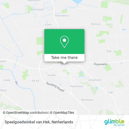 Speelgoedwinkel van Hek map