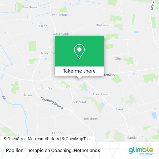 Papillon Therapie en Coaching map