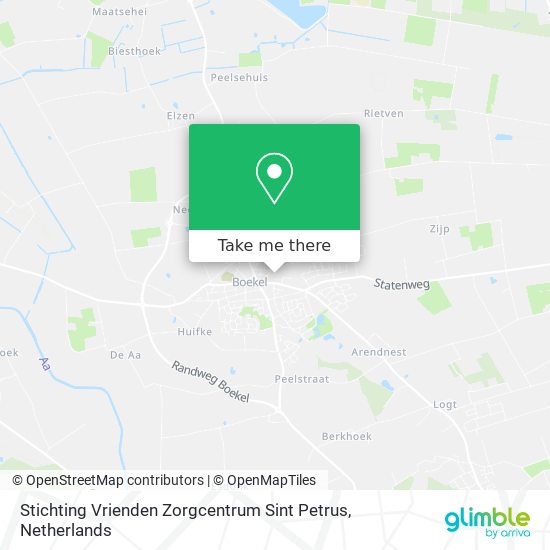 Stichting Vrienden Zorgcentrum Sint Petrus map