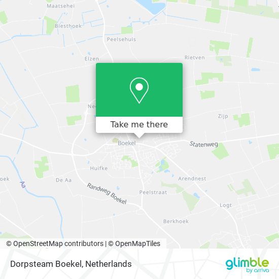 Dorpsteam Boekel map