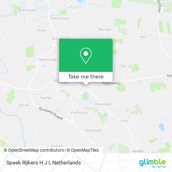 Speek Rijkers H J I map